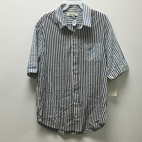 RIVIERA CLUB MEN BUTTON DOWN SHIRT - Picture 1 of 2